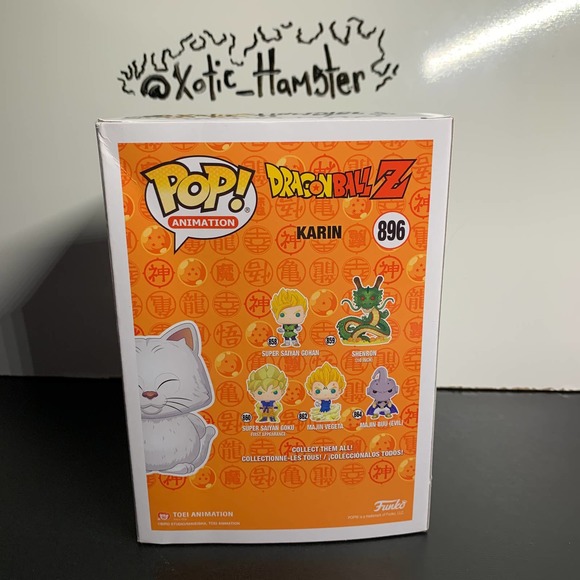 Funko Pop! Dragon Ball Z Karin Flocked Karin Exclusive #896 Funimation 2021 - Picture 3 of 7